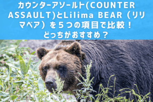 カウンターアソールト(COUNTER ASSAULT)とLilima BEAR（リリマベア）を５つの項目で比較！どっちがおすすめ？